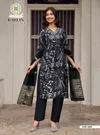 Barlin Vol 2 By Passion Tree Barlin Printed Kurti With Bottom Dupatta